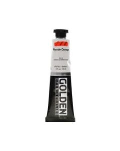 Golden OPEN Acrylic Paint, 2 Oz Tube, Pyrrole Orange