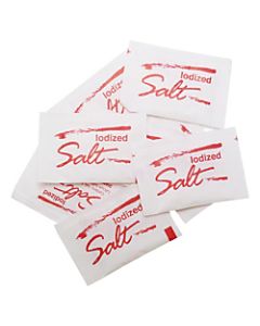 Salt Packets, Carton Of 3,000