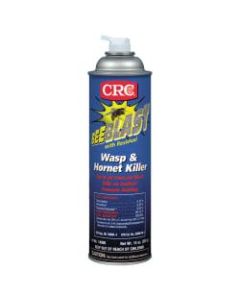 CRC Bee Blast Wasp And Hornet Spray, 20 Oz Aerosol Can, Pack Of 12 Cans