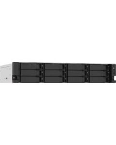 QNAP TS-1273AU-RP-8G SAN/NAS Storage System - AMD Ryzen V1500B Quad-core 2.20 GHz - 12 x HDD Supported - 0 x HDD Installed - 12 x SSD Supported - 0 x SSD Installed - 8 GB RAM DDR4 SDRAM - Serial ATA/600 Controller
