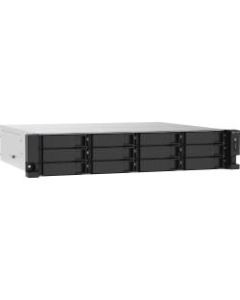 QNAP Intel Quad-core 2.0GHz NAS with 2.5GbE and Feature-rich Applications for Office - Intel Celeron J4125 Quad-core 2 GHz - 12 x HDD Supported - 0 x HDD Installed - 12 x SSD Supported - 0 x SSD Installed - 4 GB RAM DDR4 SDRAM - Serial ATA/600 Controller