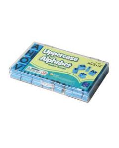 Educational Insights Uppercase Alphabet Stamps, 5/8in, Set Of 2