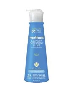 Method 8X Laundry Detergent - Concentrate - 12 oz (0.75 lb) - Fresh Air Scent - 6 / Carton - Clear