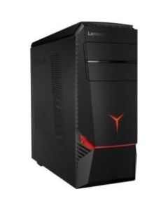 Lenovo Legion Y720T-34ASU 90H9001WUS Gaming Desktop Computer - AMD Ryzen 7 1800X 3.60 GHz - 8 GB RAM DDR4 SDRAM - 1 TB HDD - 128 GB SSD - Tower - Black - Windows 10 Home 64-bit - NVIDIA GeForce GTX 1060 6 GB - DVD-Writer