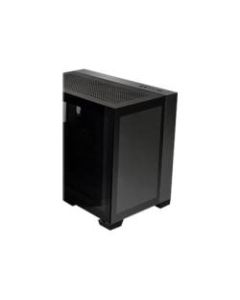 Lian Li O11 Dynamic Mini - Tower - ATX - windowed side panel (tempered glass) - no power supply (SFX12V/SFX-L12V) - black - USB/Audio