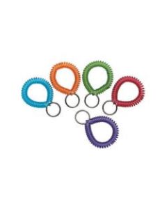 Control Group Wrist Coils, Assorted Colors, Pack Of 10 Wrist Coils