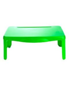 Mind Reader Lap Desk With Storage, 7-1/2inH x 17-1/2inW x 12inD, Green