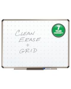 Quartet Prestige Euro Total Erase Dry-Erase Whiteboard, 18in x 24in, Metal Frame With Titanium Finish