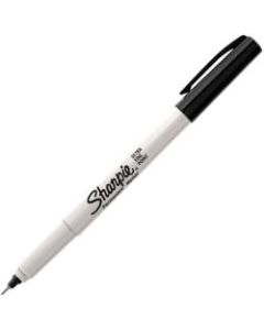 Sanford Sharpie Ultra Fine Point Permanent Marker - Ultra Fine Marker Point - No - Black - 36 / Box