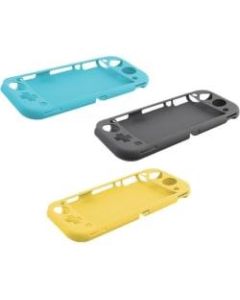Nyko Silicone Cover Multi-Pak - For Nintendo Portable Gaming Console - Gray, Turquoise, Yellow - Silicone - 3