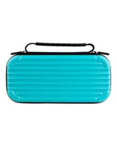 Nyko Elite Shell Carrying Case Nintendo Portable Gaming Console - Turquoise - Plush Interior - Handle