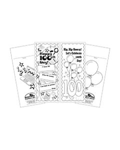 Barker Creek Bookmark Duets, 100th Day, Pack Of 60