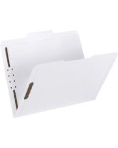 Smead Fastener File Folders, Letter Size, White, Box Of 50 Folders