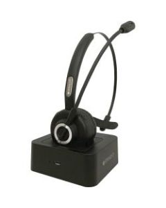 Spracht Mobile Office Headset - Wireless - Bluetooth - 33 ft - Over-the-head - Noise Cancelling Microphone - Noise Canceling - Black