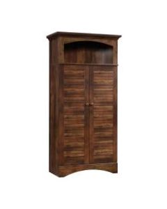 Sauder Harbor View Storage Cabinet, 3 Shelves, Curado Cherry