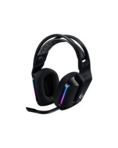 Logitech G733 LIGHTSPEED Wireless RGB Gaming Headset - Headset - 7.1 channel - full size - 2.4 GHz - wireless - black