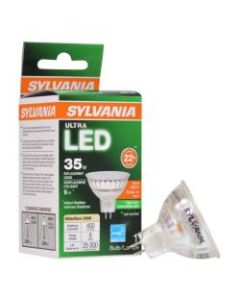 Sylvania LEDvance MR16 Dimmable 450 Lumens LED Light Bulbs, 6 Watt, 3000 Kelvin/Warm White, Case Of 6 Bulbs