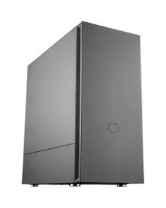 Line Cooler Master Silencio S600 Computer Case - Mid-tower - Black - Steel, Plastic - 10 x Bay - 2 x 4.72in x Fan(s) Installed - 0 - Mini ITX, Micro ATX, ATX Motherboard Supported - 5 x Fan(s) Supported
