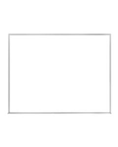 Ghent Non-Magnetic Dry-Erase Whiteboard, 18in x 24in, Aluminum Frame With Silver Finish