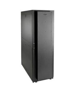 Tripp Lite 42U Rack Enclosure Server Cabinet Quiet with Sound Suppression - 42U Wide x 27.76in Deep Floor Standing for Server - Black - Steel - 2000 lb x Dynamic/Rolling Weight Capacity - 2400 lb x Static/Stationary Weight Capacity