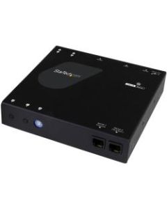 Line StarTech.com HDMI Video and USB Over IP Receiver for ST12MHDLANU - Video Wall Support - 1080p - 1 Output Device - 328.08 ft Range - 1 x Network (RJ-45) - 4 x USB - 1 x HDMI Out - WUXGA - 1920 x 1200