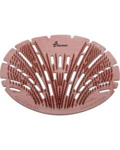 SKILCRAFT Deodorizing Urinal Screen - Lasts upto 45 Days - Flexible, Translucent, Deodorizer, Splash Resistant - 10 / Box - Red