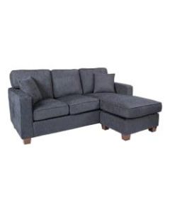 Office Star Avenue Six Russell Sectional, Navy