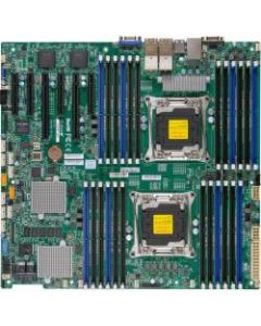 Supermicro X10DRC-LN4+ Server Motherboard - Intel Chipset - Socket LGA 2011-v3 - Enhanced Extended ATX - 1.50 TB DDR4 SDRAM Maximum RAM