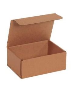 Office Depot Brand Corrugated Mailers, 2-5/8inH x 4-7/8inW x 6-1/2inD, Kraft, Bundle Of 50 Mailers