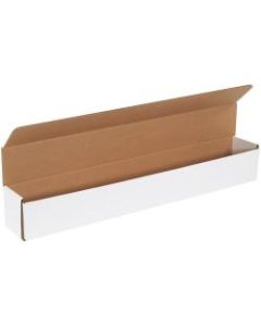 Office Depot Brand White Corrugated Mailers, 30in x 4in x 4in, Pack Of 50