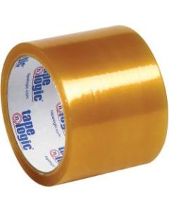 Tape Logic #53 PVC Natural Rubber Tape, 3in Core, 3in x 55 Yd., Clear, Case Of 24