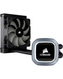 Corsair Hydro Series H60 (2018) 120mm Liquid CPU Cooler - 1 x 120mm - 427.9 gal/min - 28.3 dB(A) Noise - Liquid Cooler Cooler