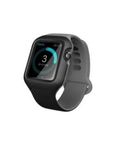 i-Blason Unity Wristband Case - Wrist pack for smart watch - thermoplastic polyurethane (TPU) - black - for Apple Watch (42 mm, 44 mm)