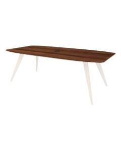 Lorell 72in Rectangular Conference Tabletop, Walnut