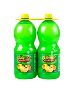 ReaLemon 100% Lemon Juice, 48 Oz, Pack Of 2 Bottles