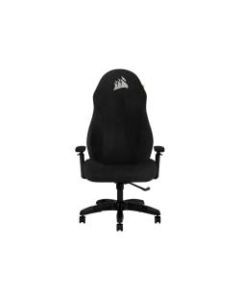 CORSAIR TC60 - Chair - armrests - tilt - swivel - fabric - black