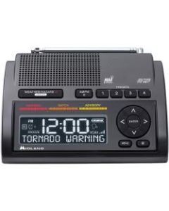 Midland WR400 Emergency Alert Weather Radio - with NOAA All Hazard, Weather Disaster - AM/FM - Specific Area Message Encoding (SAME)7 Weather - Portable