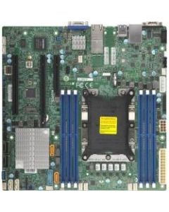 Supermicro X11SPM-TF Server Motherboard - Intel Chipset - Socket P LGA-3647 - Micro ATX - Xeon Processor Supported - 768 GB DDR4 SDRAM Maximum RAM - RDIMM, DIMM, LRDIMM - 6 x Memory Slots - 12 x SATA Interfaces