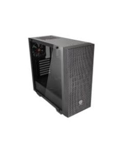 Thermaltake Core G21 - Tempered Glass Edition - tower - ATX - windowed side panel (tempered glass) - no power supply (PS/2) - black - USB/Audio