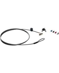 HP Sure Key Cable Lock - Galvanized Steel - 6 ft - For Notebook, Chromebook, Workstation, Docking Station, Tablet
