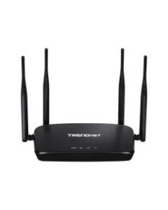 TRENDnet TEW-831DR - Wireless router - 3-port switch - 802.11a/b/g/n/ac - Dual Band