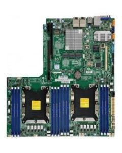Supermicro X11DDW-NT Server Motherboard - Intel Chipset - Socket P LGA-3647 - Proprietary Form Factor - Xeon Processor Supported - 1.50 TB DDR4 SDRAM Maximum RAM - RDIMM, DIMM, LRDIMM - 12 x Memory Slots - 14 x SATA Interfaces