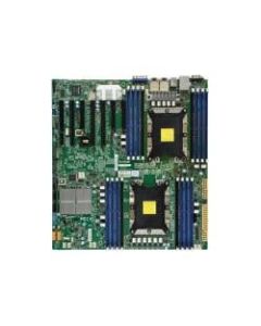 SUPERMICRO X11DPH-T - Motherboard - extended ATX - Socket P - 2 CPUs supported - C624 Chipset - USB 3.0 - 2 x 10 Gigabit LAN - onboard graphics