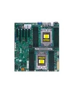 SUPERMICRO H11DSi - Motherboard - extended ATX - Socket SP3 - 2 CPUs supported - USB 3.0 - 2 x Gigabit LAN - onboard graphics