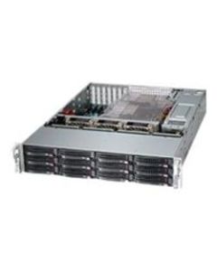 Supermicro SC826 BE1C4-R1K23LPB - Rack-mountable - 2U - enhanced extended ATX - SATA/SAS - hot-swap 1200 Watt - black