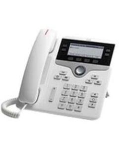 Cisco 7841 IP Phone - Refurbished - Wall Mountable - 4 x Total Line - VoIP - Caller ID - SpeakerphoneEnhanced User Connect License - 2 x Network (RJ-45) - PoE Ports - Monochrome - SIP, LDAP, CDP, SRTP Protocol(s)