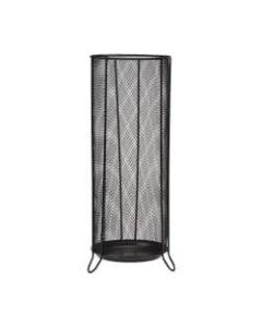 Mind Reader Metal Mesh Umbrella Holder, 20inH x 8 1/2inW x 8 1/2inD, Black