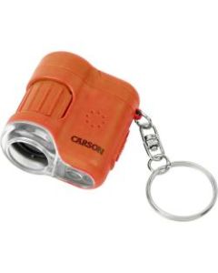 Carson MicroMini 20x Pocket Microscope - 20x - LED Illumination - Monocular Head