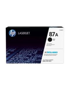 HP 87A Black Original LaserJet Toner Cartridge, CF287A