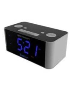 Emerson SmartSet Desktop Clock Radio - Mono - 2 x Alarm - Preset Snooze
